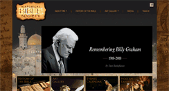 Desktop Screenshot of historicalbiblesociety.org